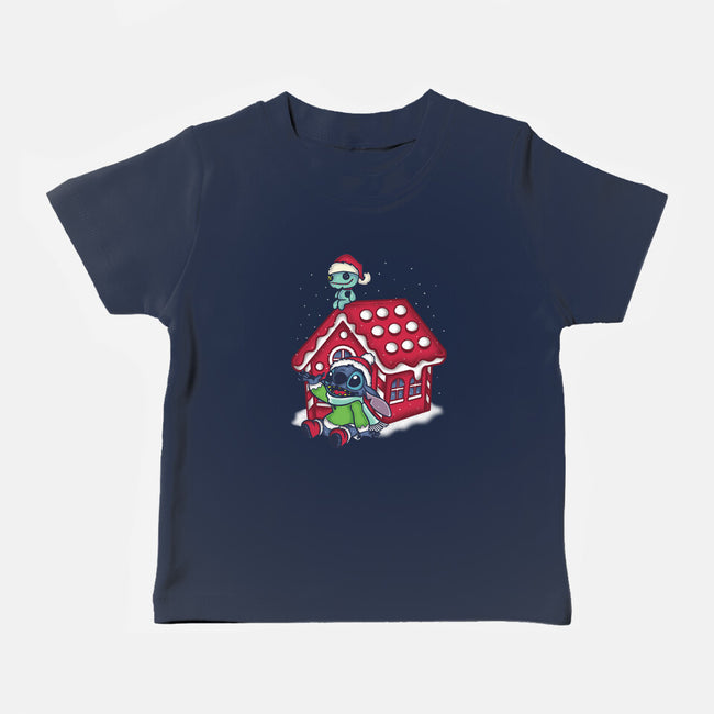 Stitch's Holiday-Baby-Basic-Tee-turborat14