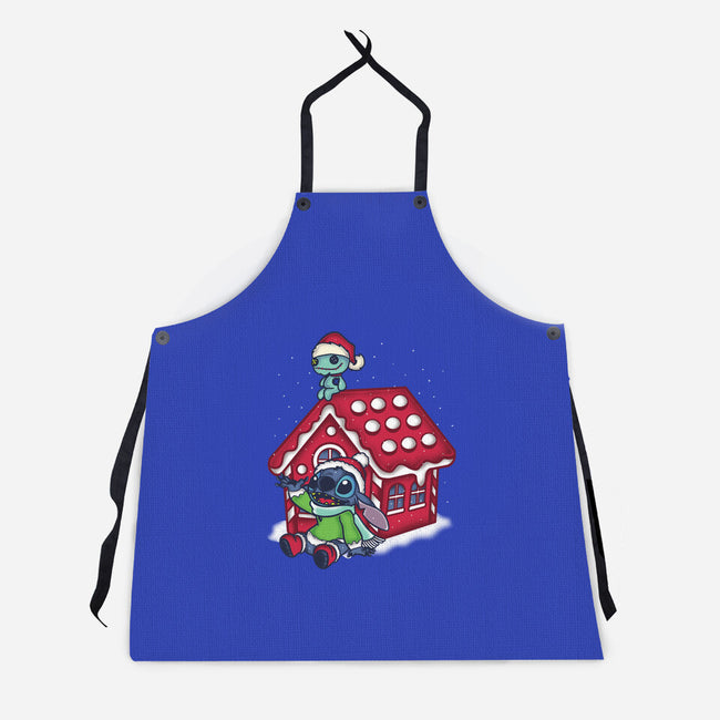 Stitch's Holiday-Unisex-Kitchen-Apron-turborat14