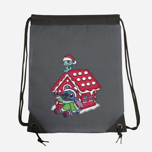 Stitch's Holiday-None-Drawstring-Bag-turborat14