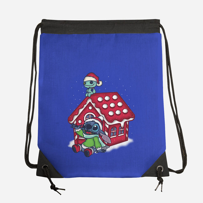 Stitch's Holiday-None-Drawstring-Bag-turborat14
