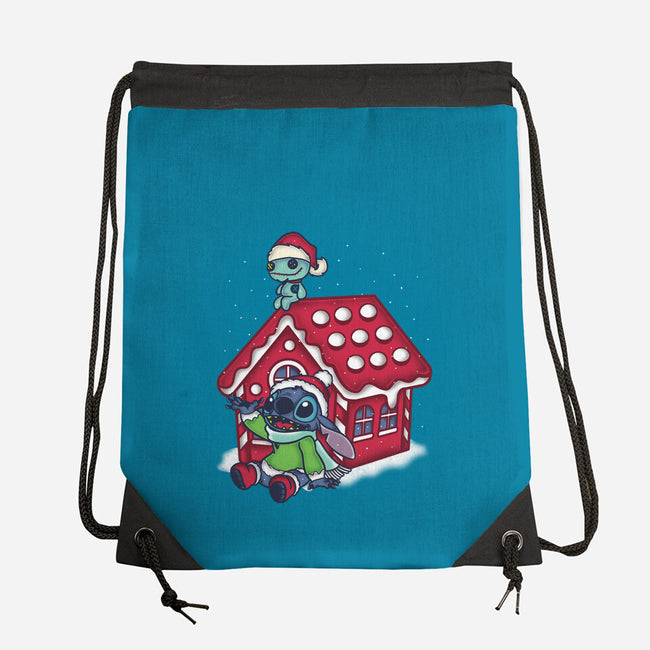 Stitch's Holiday-None-Drawstring-Bag-turborat14