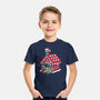 Stitch's Holiday-Youth-Basic-Tee-turborat14