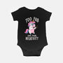 Too Fab For Your Negativity-Baby-Basic-Onesie-koalastudio