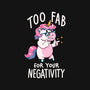 Too Fab For Your Negativity-None-Polyester-Shower Curtain-koalastudio