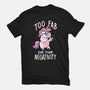 Too Fab For Your Negativity-Womens-Basic-Tee-koalastudio