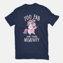 Too Fab For Your Negativity-Unisex-Basic-Tee-koalastudio