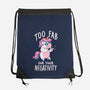 Too Fab For Your Negativity-None-Drawstring-Bag-koalastudio