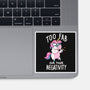 Too Fab For Your Negativity-None-Glossy-Sticker-koalastudio