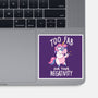Too Fab For Your Negativity-None-Glossy-Sticker-koalastudio
