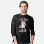 Too Fab For Your Negativity-Mens-Long Sleeved-Tee-koalastudio