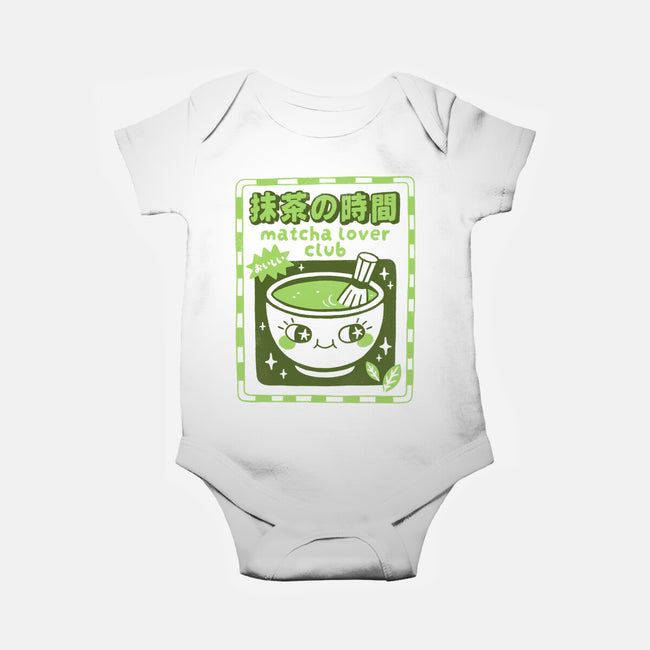 Matcha Lover Club-Baby-Basic-Onesie-paulagarcia