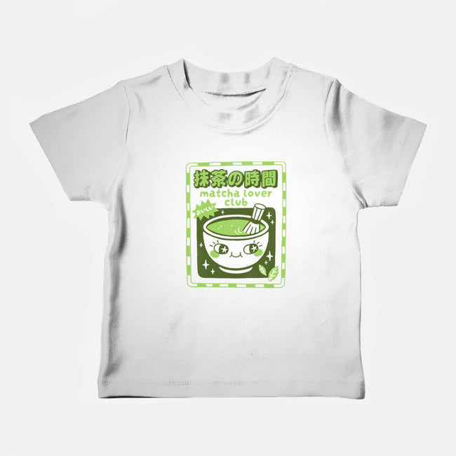 Matcha Lover Club-Baby-Basic-Tee-paulagarcia