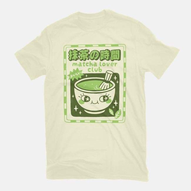 Matcha Lover Club-Mens-Premium-Tee-paulagarcia
