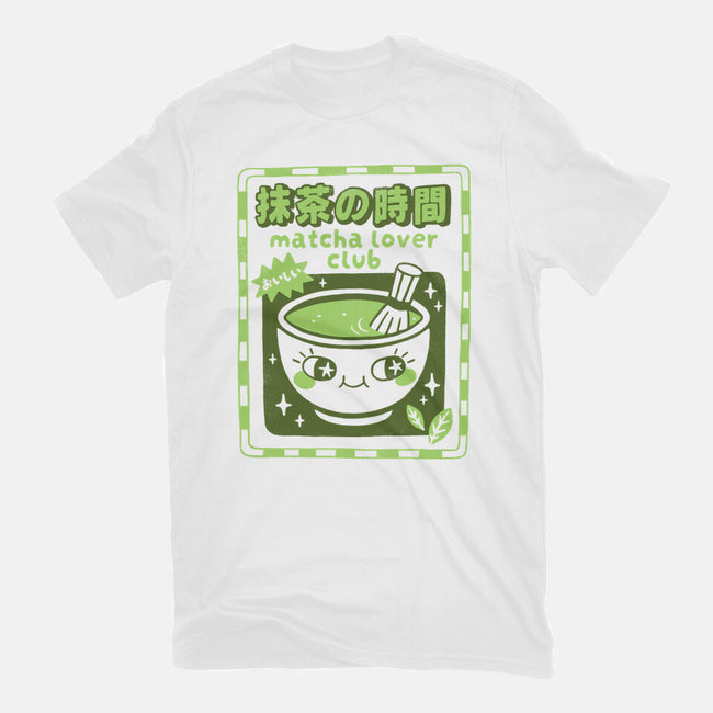 Matcha Lover Club-Youth-Basic-Tee-paulagarcia