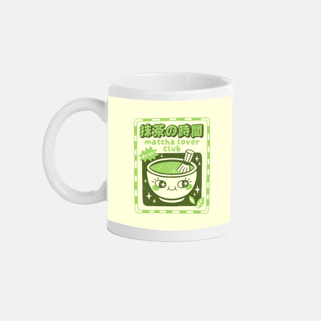 Matcha Lover Club-None-Mug-Drinkware-paulagarcia