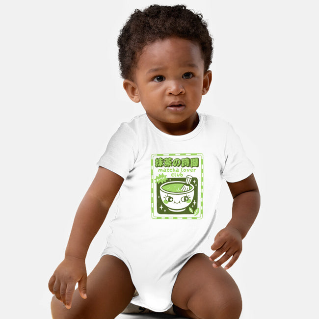 Matcha Lover Club-Baby-Basic-Onesie-paulagarcia