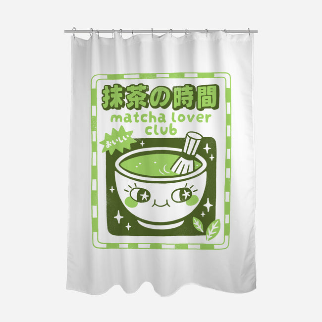 Matcha Lover Club-None-Polyester-Shower Curtain-paulagarcia