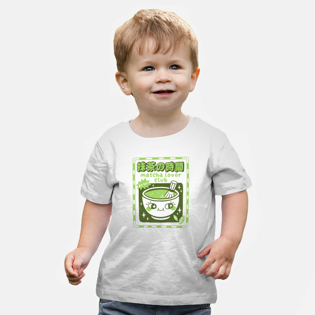 Matcha Lover Club-Baby-Basic-Tee-paulagarcia