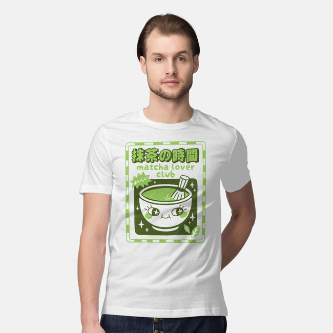 Matcha Lover Club-Mens-Premium-Tee-paulagarcia