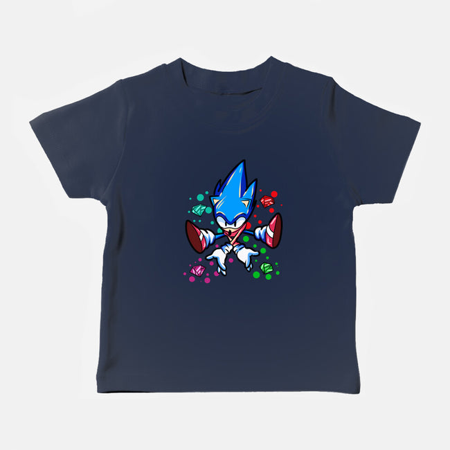 Chaos Jump-Baby-Basic-Tee-nickzzarto