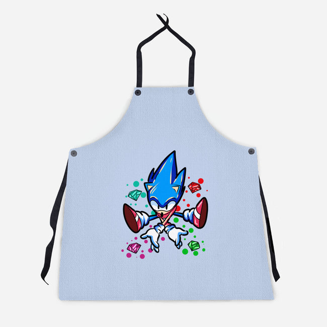 Chaos Jump-Unisex-Kitchen-Apron-nickzzarto