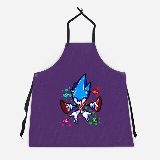 Chaos Jump-Unisex-Kitchen-Apron-nickzzarto