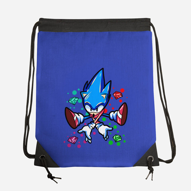 Chaos Jump-None-Drawstring-Bag-nickzzarto