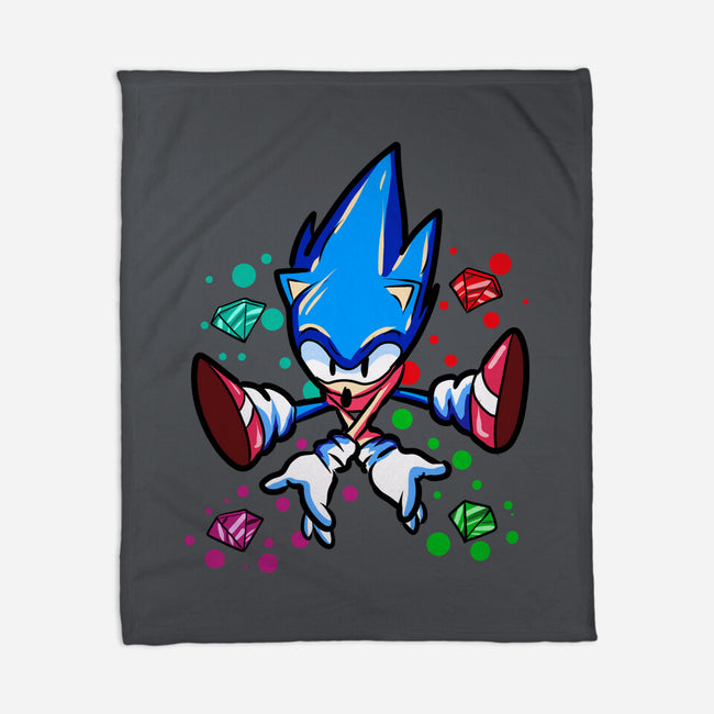 Chaos Jump-None-Fleece-Blanket-nickzzarto