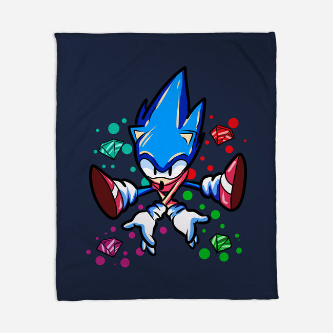 Chaos Jump-None-Fleece-Blanket-nickzzarto