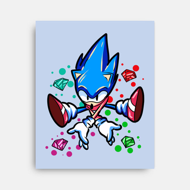 Chaos Jump-None-Stretched-Canvas-nickzzarto