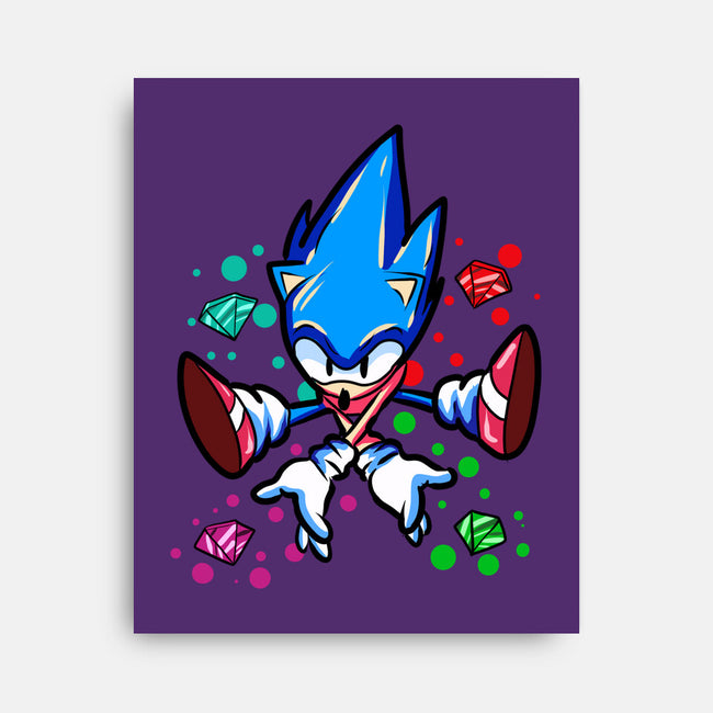 Chaos Jump-None-Stretched-Canvas-nickzzarto