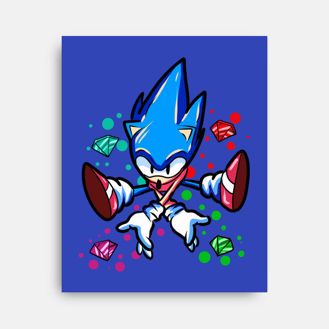 Chaos Jump-None-Stretched-Canvas-nickzzarto