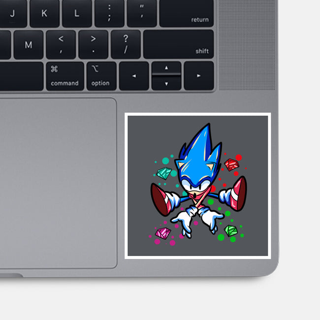 Chaos Jump-None-Glossy-Sticker-nickzzarto