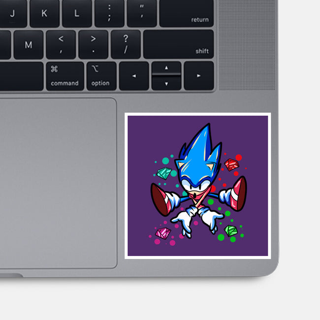 Chaos Jump-None-Glossy-Sticker-nickzzarto