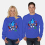 Chaos Jump-Unisex-Crew Neck-Sweatshirt-nickzzarto