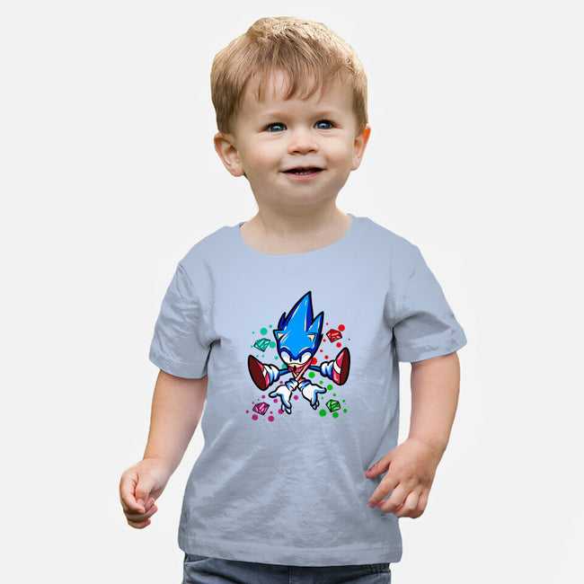 Chaos Jump-Baby-Basic-Tee-nickzzarto