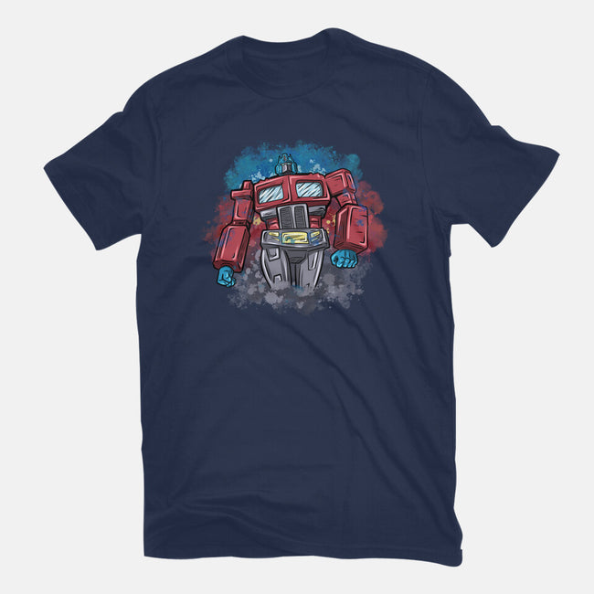Leader Autobot-Womens-Fitted-Tee-nickzzarto
