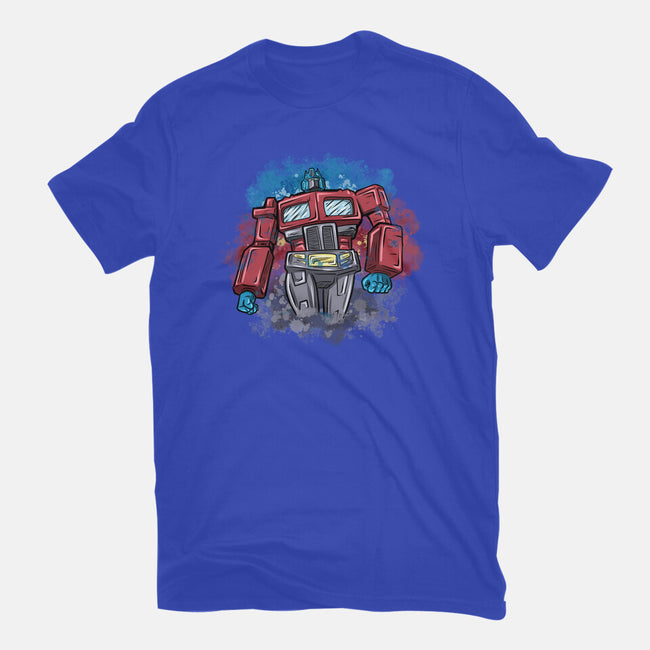Leader Autobot-Womens-Fitted-Tee-nickzzarto