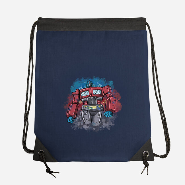 Leader Autobot-None-Drawstring-Bag-nickzzarto