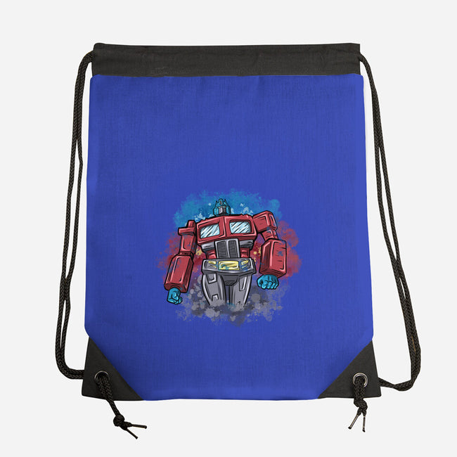 Leader Autobot-None-Drawstring-Bag-nickzzarto