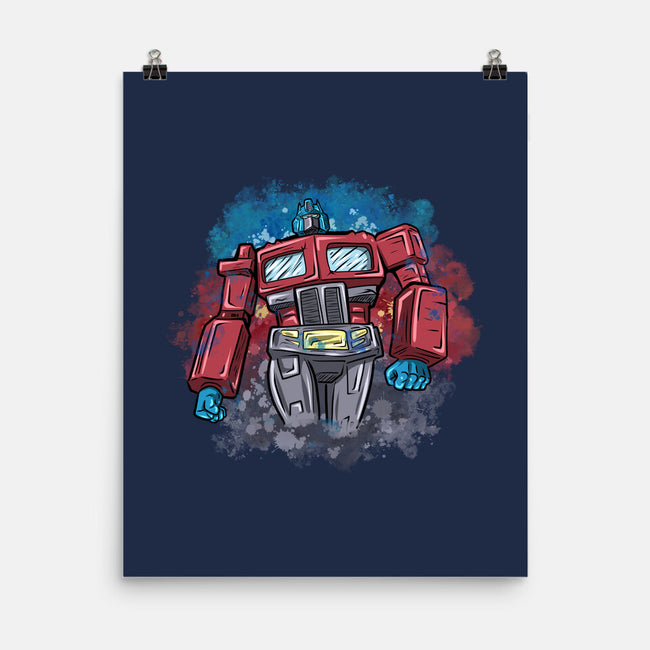 Leader Autobot-None-Matte-Poster-nickzzarto