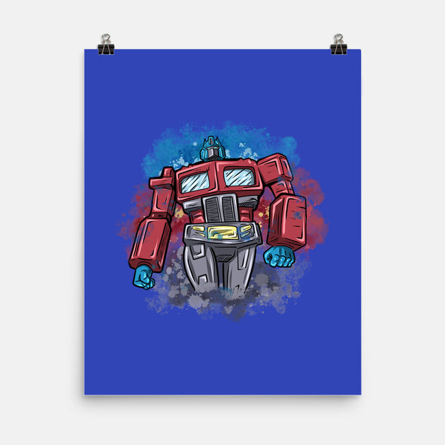 Leader Autobot-None-Matte-Poster-nickzzarto
