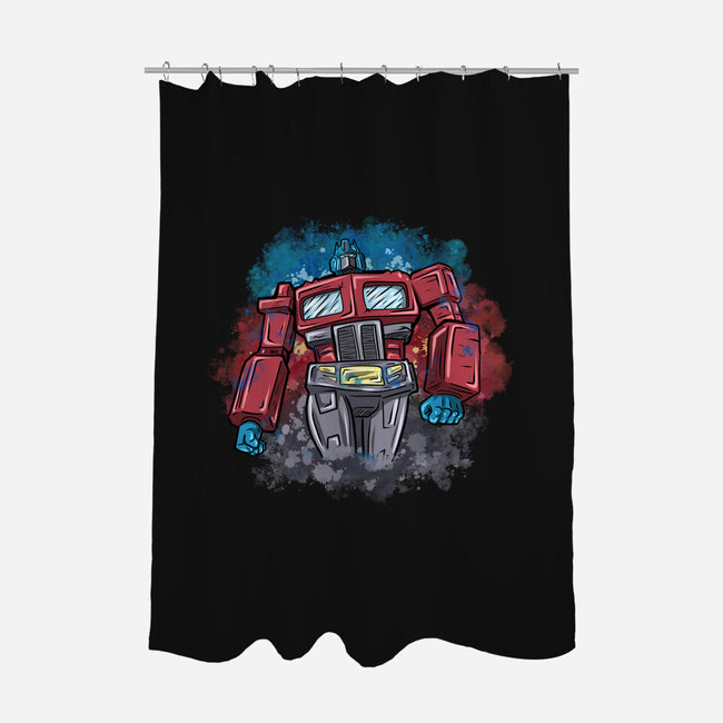 Leader Autobot-None-Polyester-Shower Curtain-nickzzarto