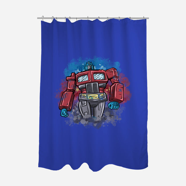 Leader Autobot-None-Polyester-Shower Curtain-nickzzarto