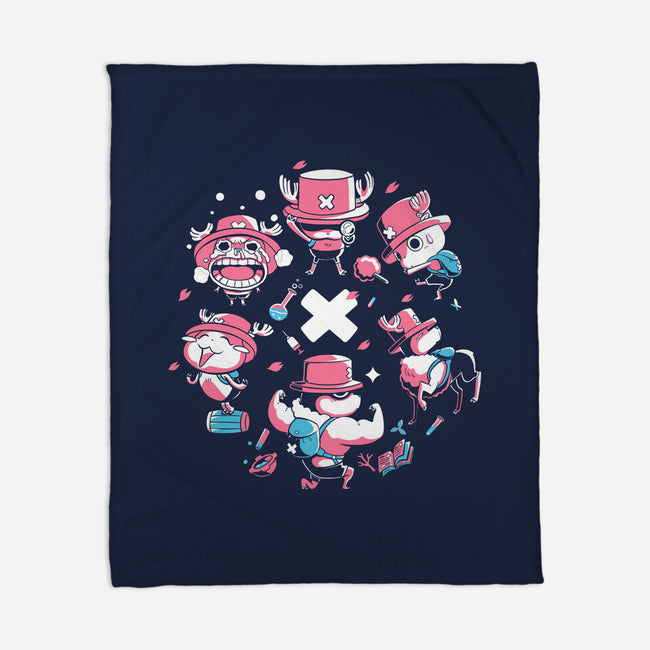 Reindeer Doctor-None-Fleece-Blanket-naomori