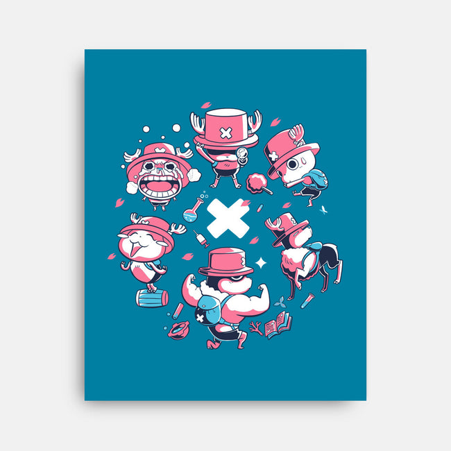 Reindeer Doctor-None-Stretched-Canvas-naomori