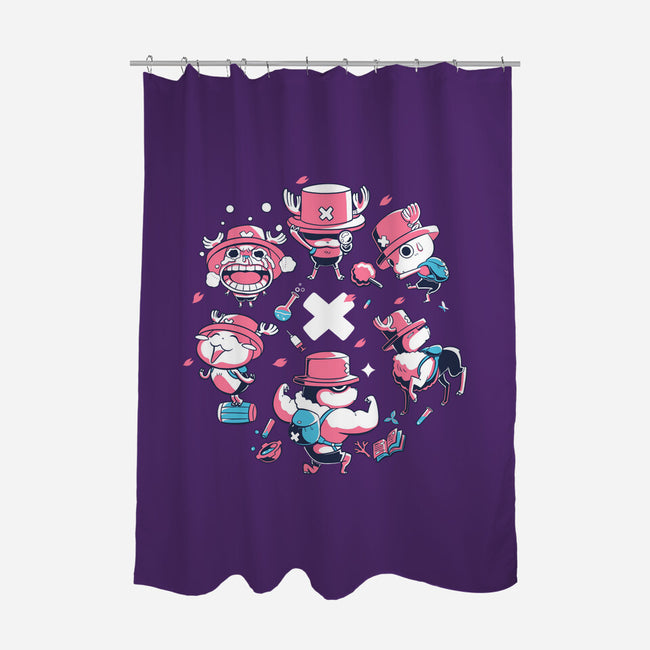 Reindeer Doctor-None-Polyester-Shower Curtain-naomori