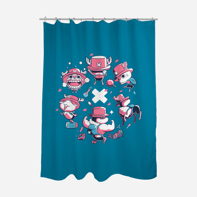 Reindeer Doctor-None-Polyester-Shower Curtain-naomori