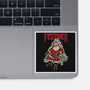Festive Santa-None-Glossy-Sticker-PopCultureWizard