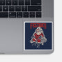 Festive Santa-None-Glossy-Sticker-PopCultureWizard